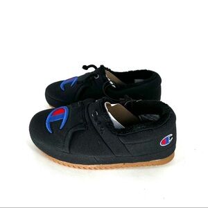 Youth Champion Univ Slippers Black Size 5